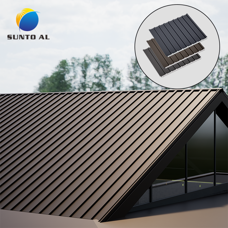 Sunto Durable Aluminum Waterproof Polyurethane Roofing Tiles