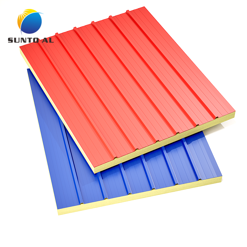 Sunto Modern Design EPS XPS PU Sandwich Panels Steel Metal Core