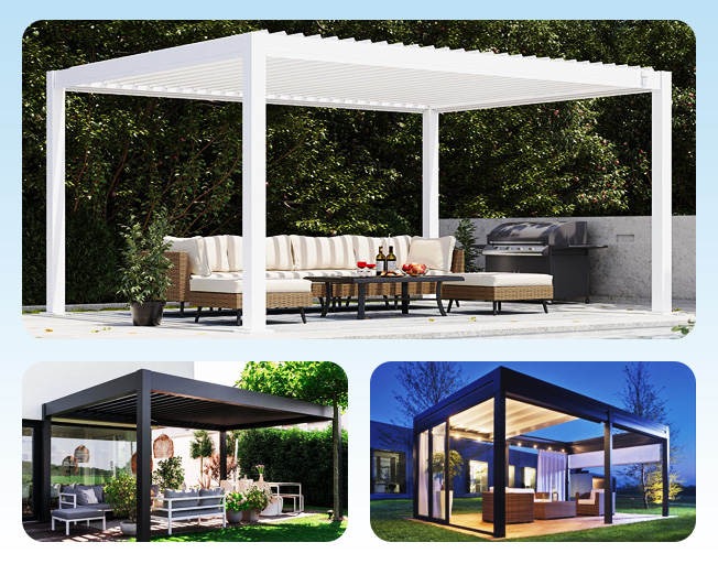 Louvered Pavilion Louvered Pavilion