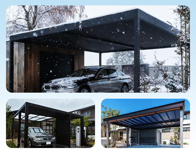 Aluminum alloy carports canopies Aluminum alloy carports canopies