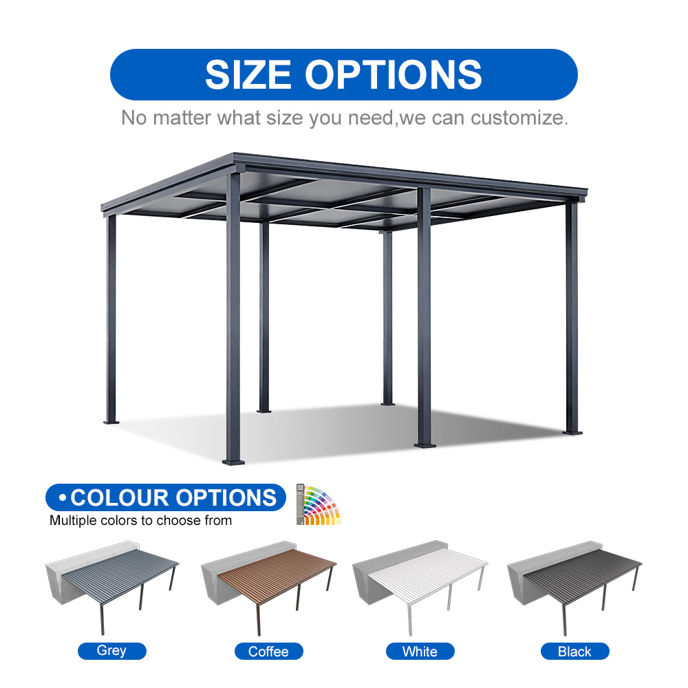 Aluminum alloy carports canepies